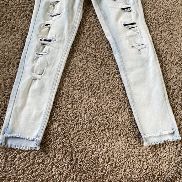 Faux ripped jeans - Picture 2 of 2